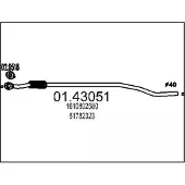 MTS 01.43051 Voorpijp