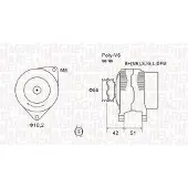 MAGNETI MARELLI 063732126010 Dynamo / Alternator