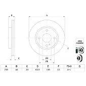 Bosch 0 986 479 E80 Remschijf