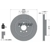 Textar Remschijf 92168305 achter, geventileerd, sterk gecarboniseerd, 1 Stuk