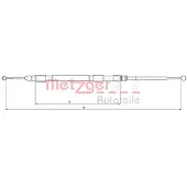 METZGER 10.4232 Handremkabel