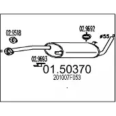 MTS Middendemper 01.50370