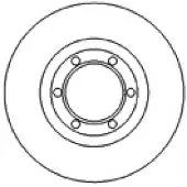 MAPCO 45544 Remschijf