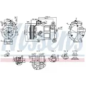 Nissens 890596 Aircopomp
