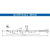 Ate 24.3727-3142.2 Handremkabel