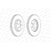 FERODO FCR379A Remschijf