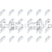 NTY NPW-ME-217 Aandrijfas