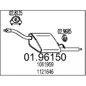 MTS 01.96150 Einddemper