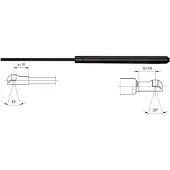 METZGER 2110275 Gasveer achterklep