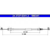 Ate Handremkabel 24.3727-0341.2 ATE voor o.a. CITROEN, FIAT, PEUGEOT