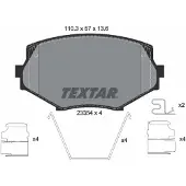 Textar Remblokkenset, schijfrem 2335404