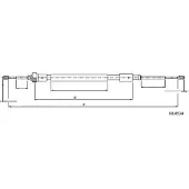 METZGER 10.4524 Handremkabel