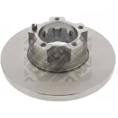 MAPCO 15776 Remschijf