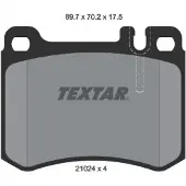 Textar Remblokkenset, schijfrem 2102404