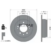 Textar 92161703 Remschijf