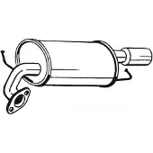 Bosal 171-055 Einddemper