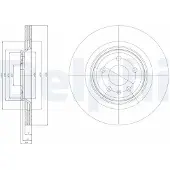 Delphi BG4078 Remschijf