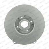 FERODO Remschijf DDF1443C-1 achter, compleet, 1 stuk