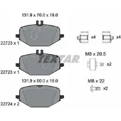 Textar 2272301 Remblokken