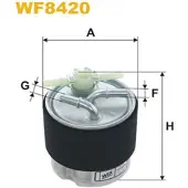 WIX FILTERS WF8420 Brandstoffilter