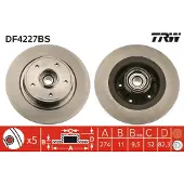 TRW DF4227BS Remschijf