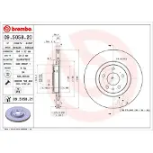 Brembo 09.5058.21 Remschijf