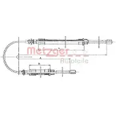 METZGER 1171.1 Handremkabel