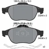 Textar Remblokset 2453601, voor