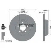 Textar 92241903 Remschijf