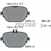Textar Remblokset 2260201, achter
