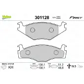 Valeo 301128 Remblokken