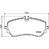 Brembo P 85 172 Remblokken
