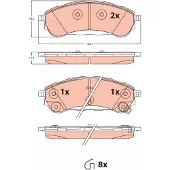 TRW Remblokset GDB2529