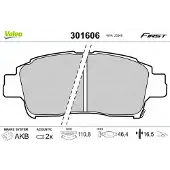 Valeo 301606 Remblokken
