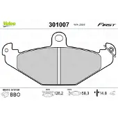 Valeo Remblokkenset, schijfrem 301007