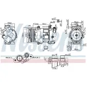 Nissens 890606 Aircopomp