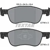 Textar 2274801 Remblokken