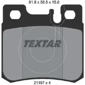 Textar Remblokset 2119701, achter