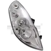 TYC Koplamp rechts 20-12337-25-2 TYC voor o.a. OPEL, RENAULT