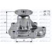 DOLZ Waterpomp O143
