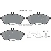 Textar Remblokset 2430602, voor