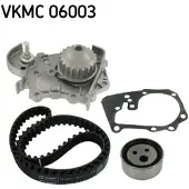 Skf Waterpomp + distributieriemset VKMC 06003 SKF voor o.a. DACIA, RENAULT