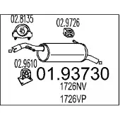 MTS 01.93730 Einddemper