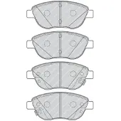 FERODO Remblokken set FDB4458 Ferodo voor o.a. FIAT