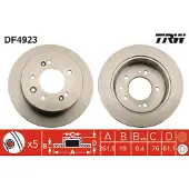 TRW DF4923 Remschijf