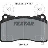 Textar 2591501 Remblokken
