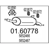 MTS 01.60778 Einddemper