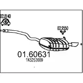 MTS 01.60631 Einddemper
