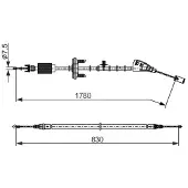Bosch 1 987 482 797 Handremkabel