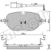 METELLI 22-1318-0 Remblokken
